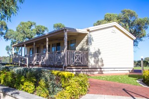 Euston Club Resort Cabin 9 external front